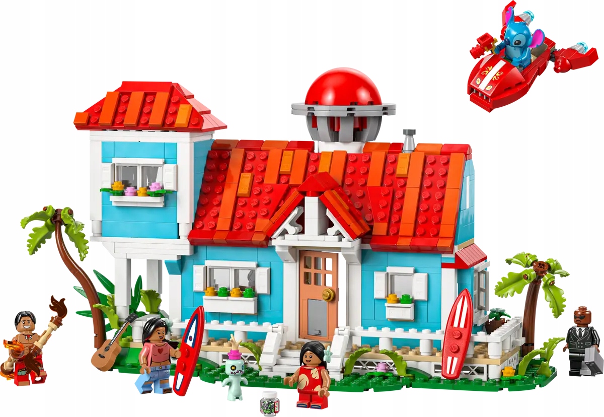 43268 - lego disney - domek na plaży lilo i stitcha