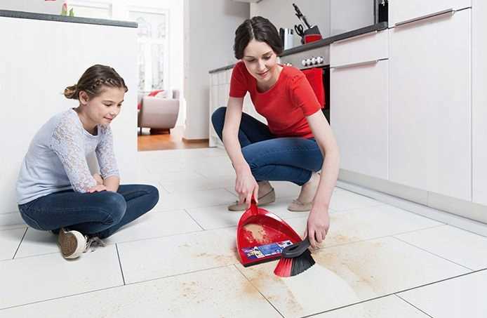 szufelka ze zmiotką vileda 2w1