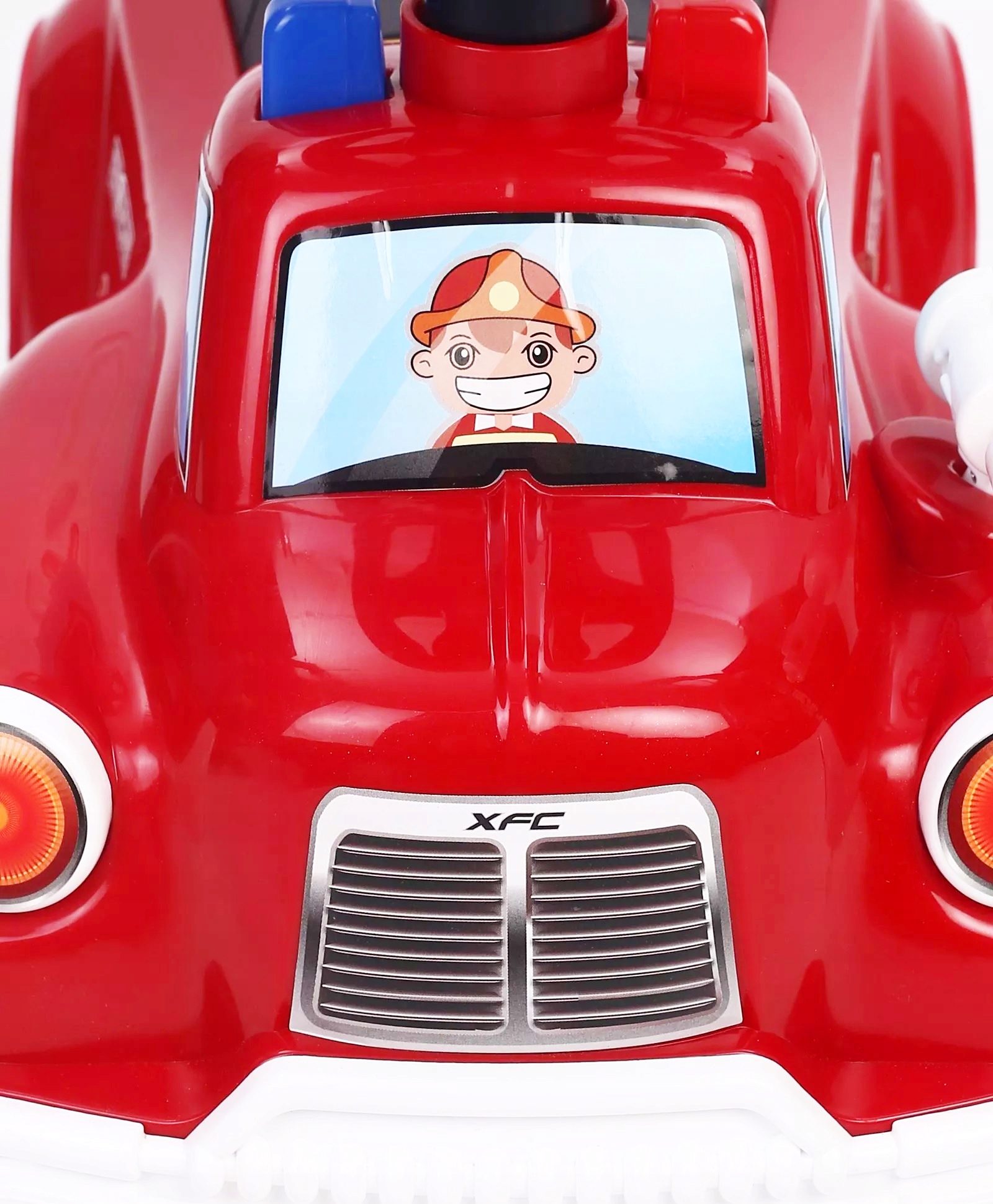 jeździk straż czerwony  7658