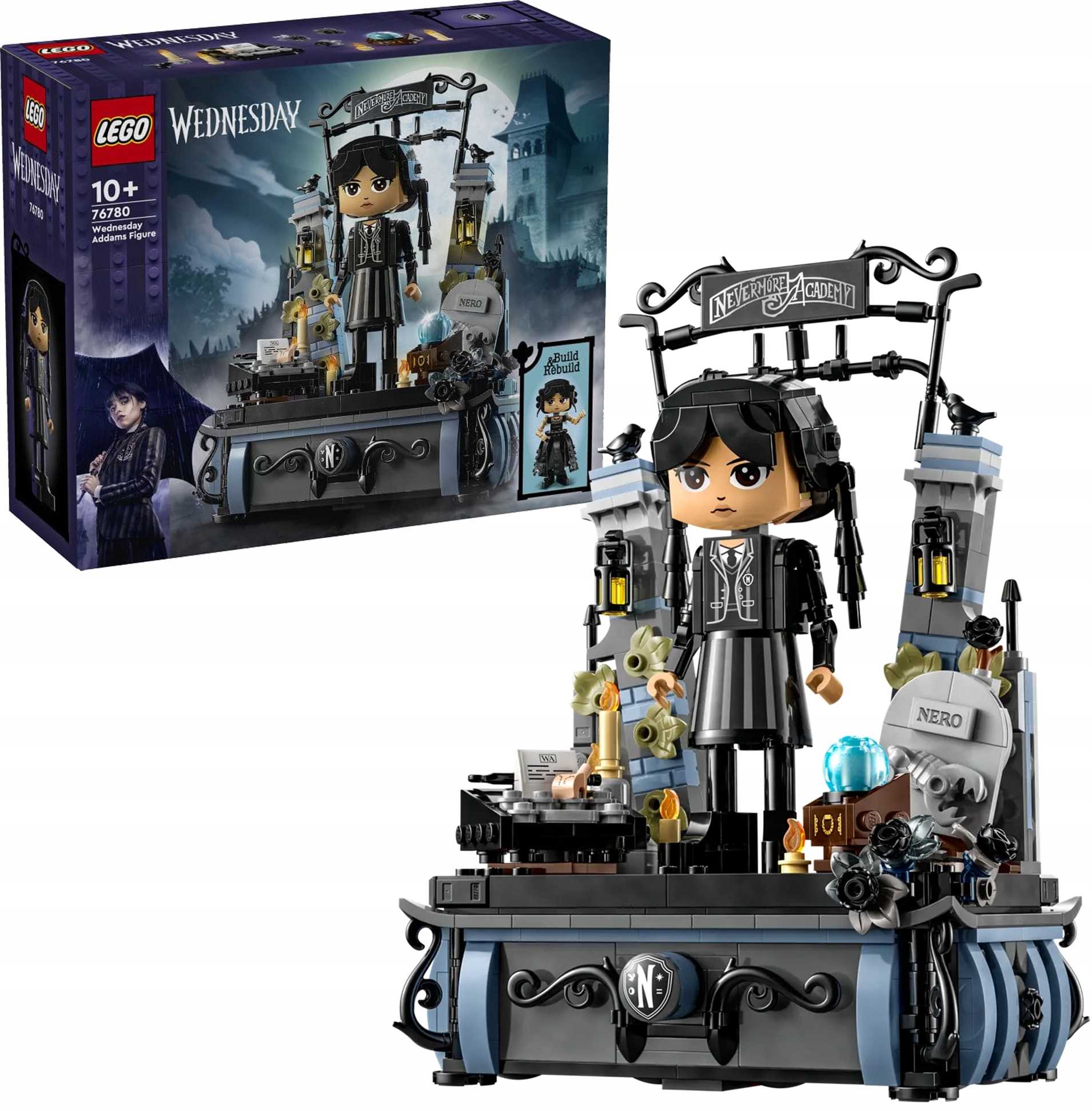 76780 - lego wednesday - figurka wednesday addams