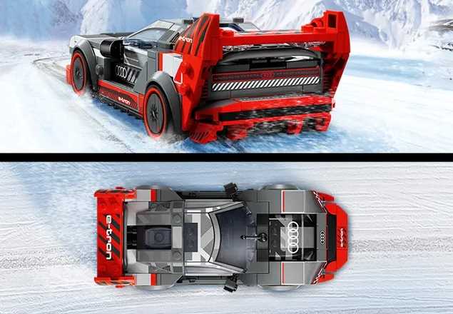 76921 - lego speed champions - wyścigowe audi s1 e-tron quattro