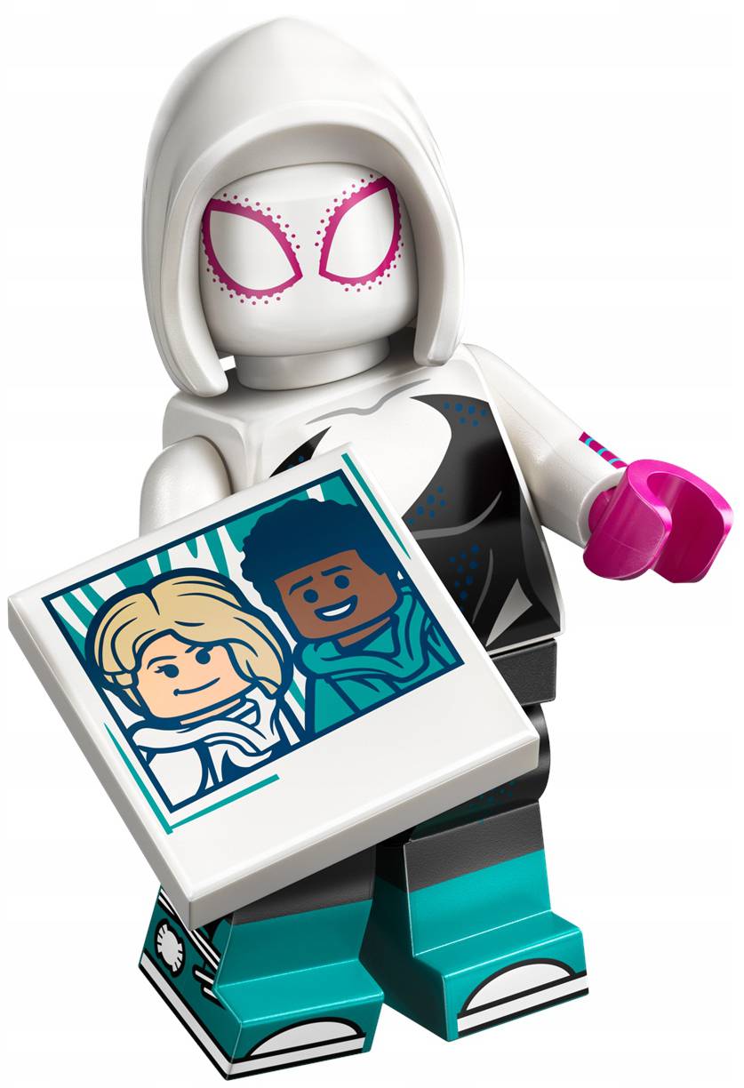 71050 - lego minifigures - gwen stacy/spider gwen #4