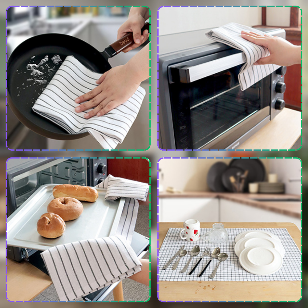 ścierki kuchenne ściereczka kuchenna do naczyń chłonna ścierka  x 3 szt