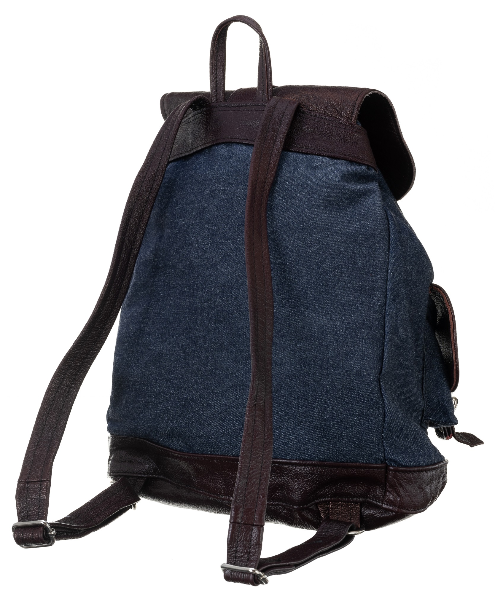 plecak duży jeans brown