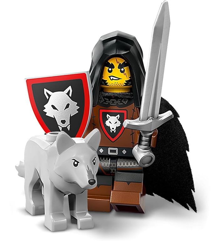 71048 - lego minifigures - władca wilczego stada col27-2 / seria 27