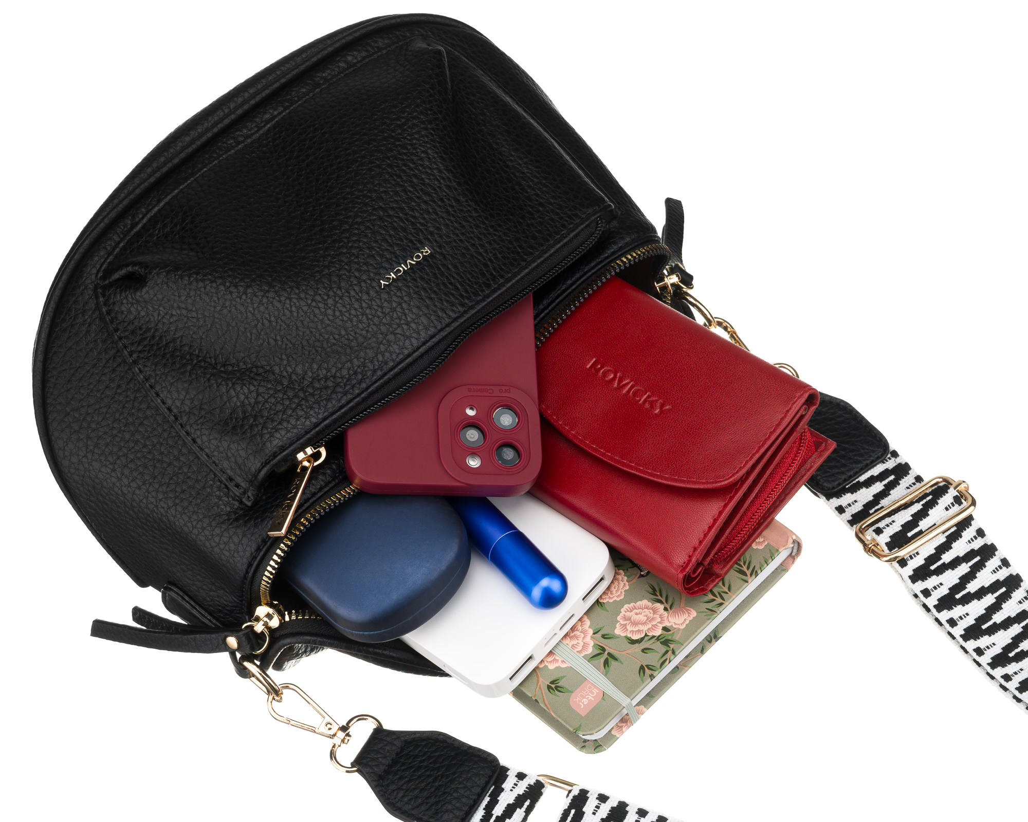 torebka damska r-3047-7269 black