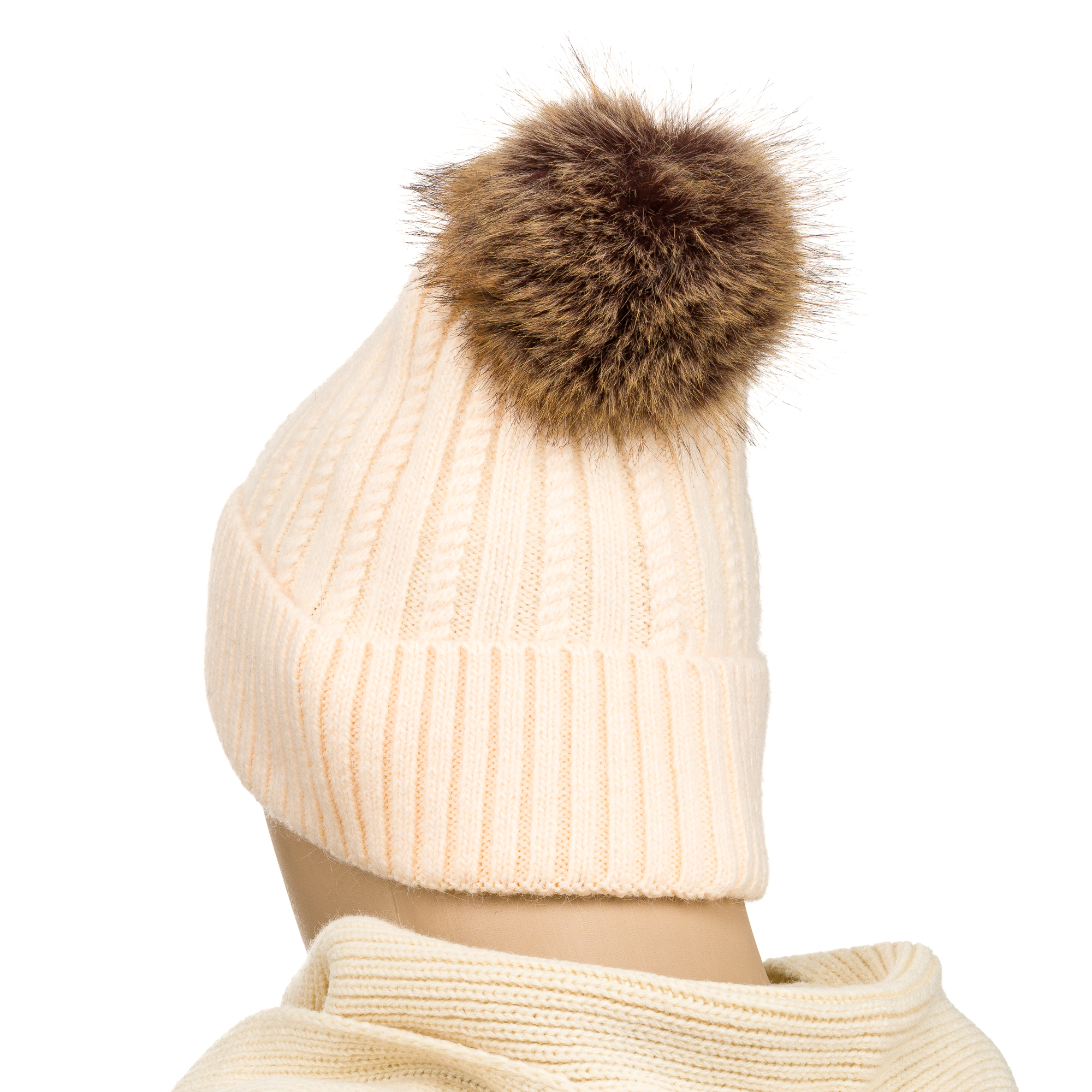 czapka ptn hat-07-7729 beige