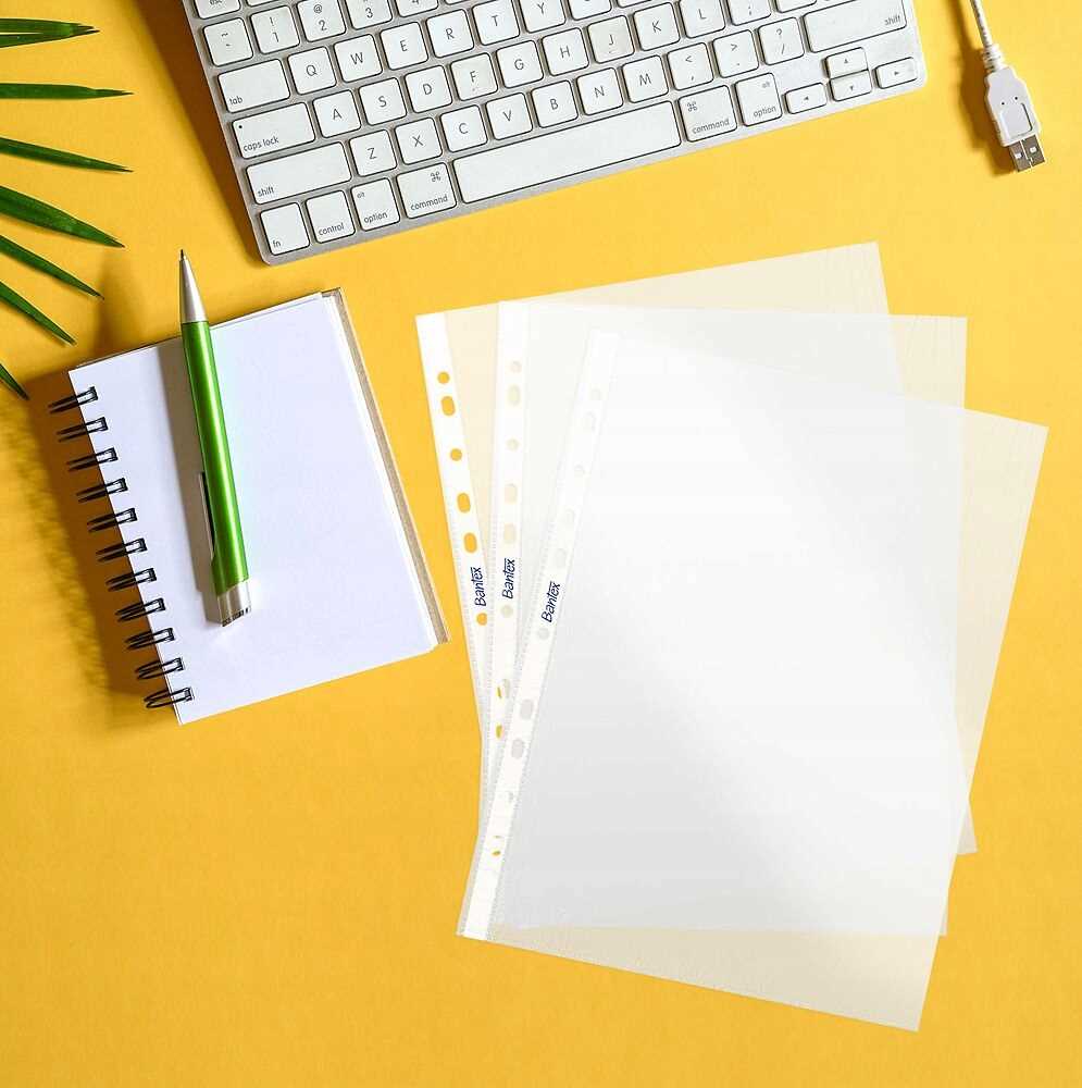 koszulki groszkowe bantex a4 maxi poszerzana 90 mic. 50 szt.