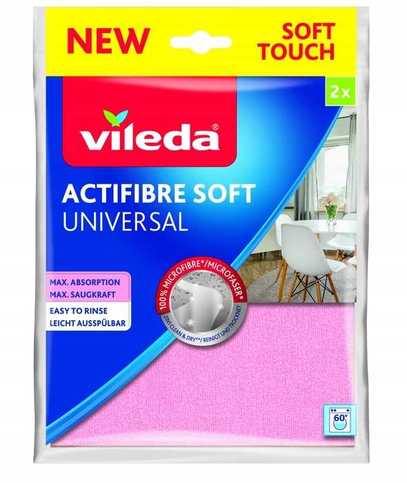 ściereczka vileda actifibre soft 2 szt.