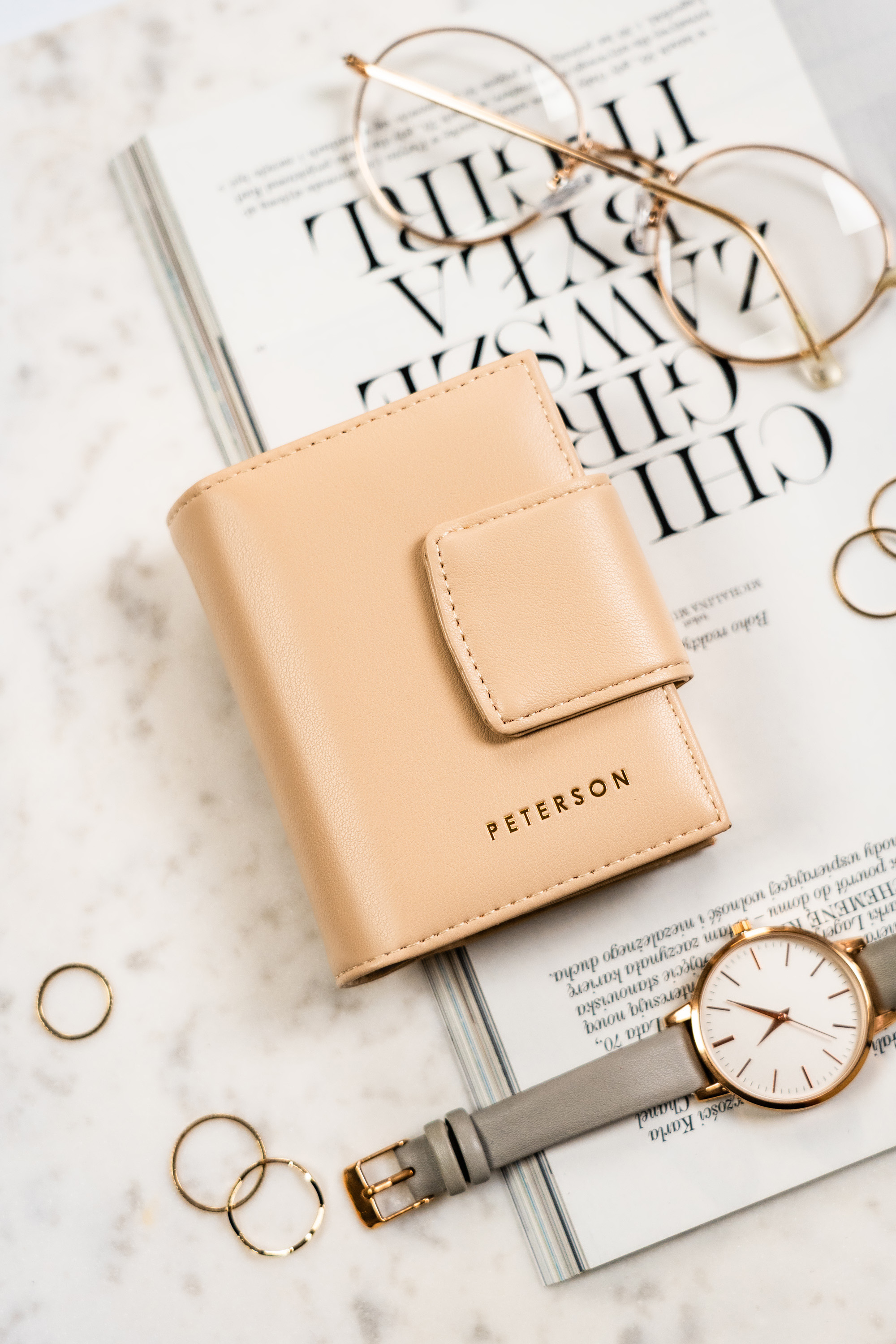 portfel damski eko ptn 42329-f8-7548 beige