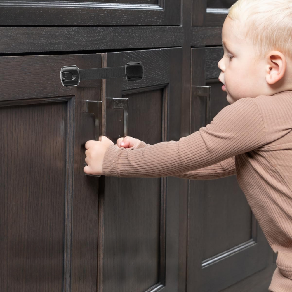zabezpieczenia szafek blokada szuflad mebli drzwi przed dziećmi mocna