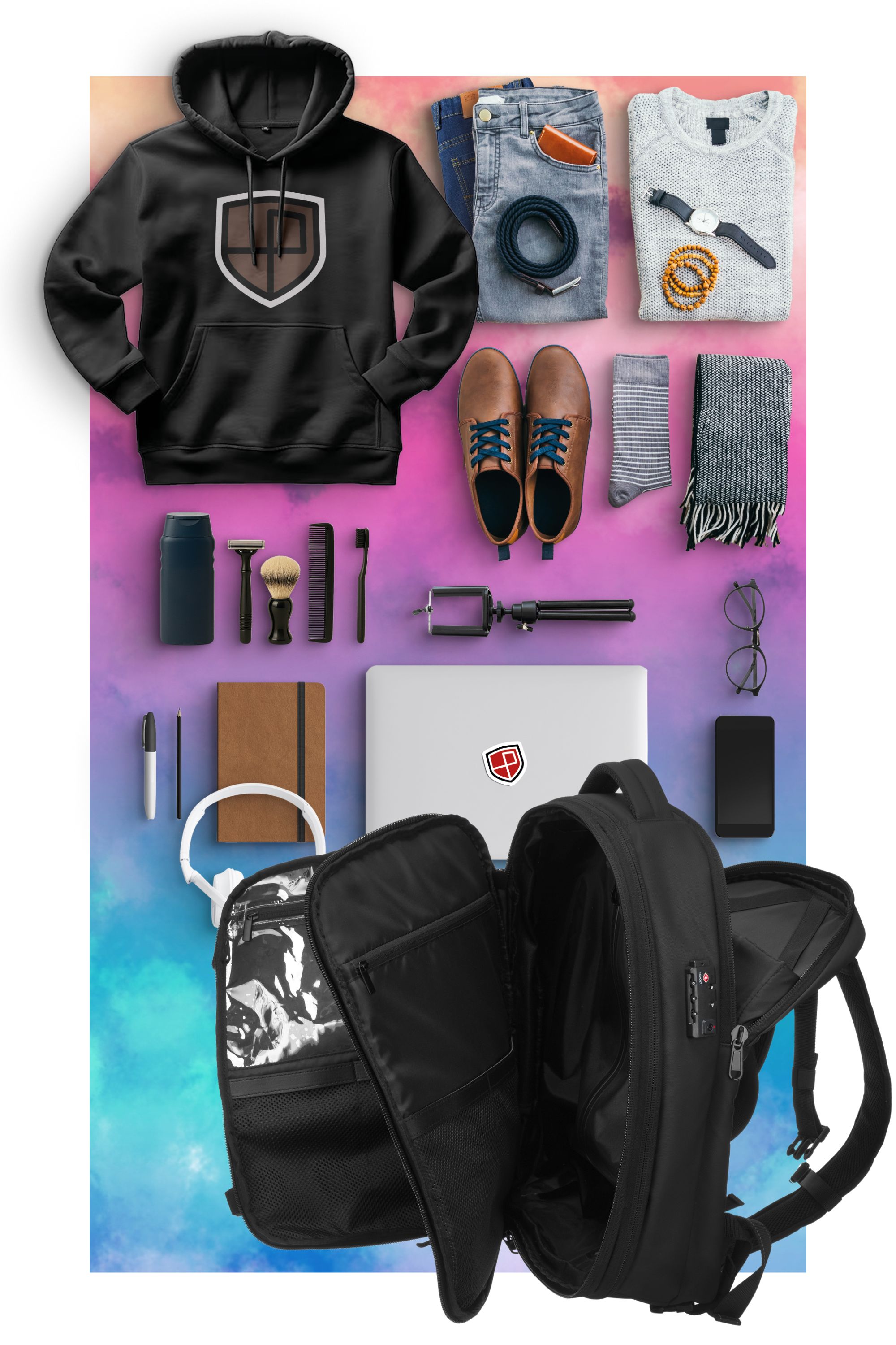 plecak ptn 24357-6790 black