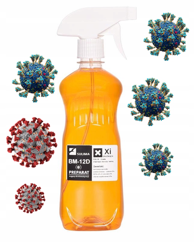 preparat do dezynfekcji klimatyzacji bm-12d 0,5l