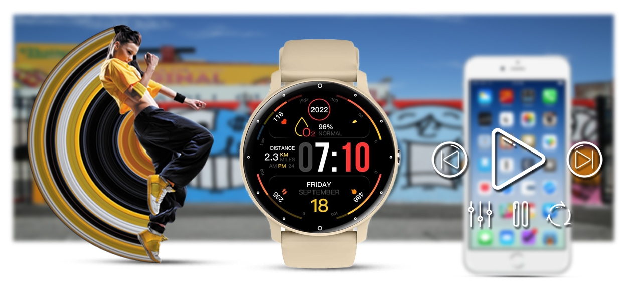 smartwatch gravity gt1-8 pro