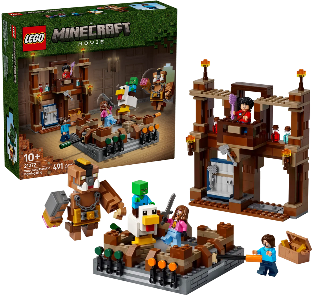 21272 - lego minecraft - ring w leśnym dworze