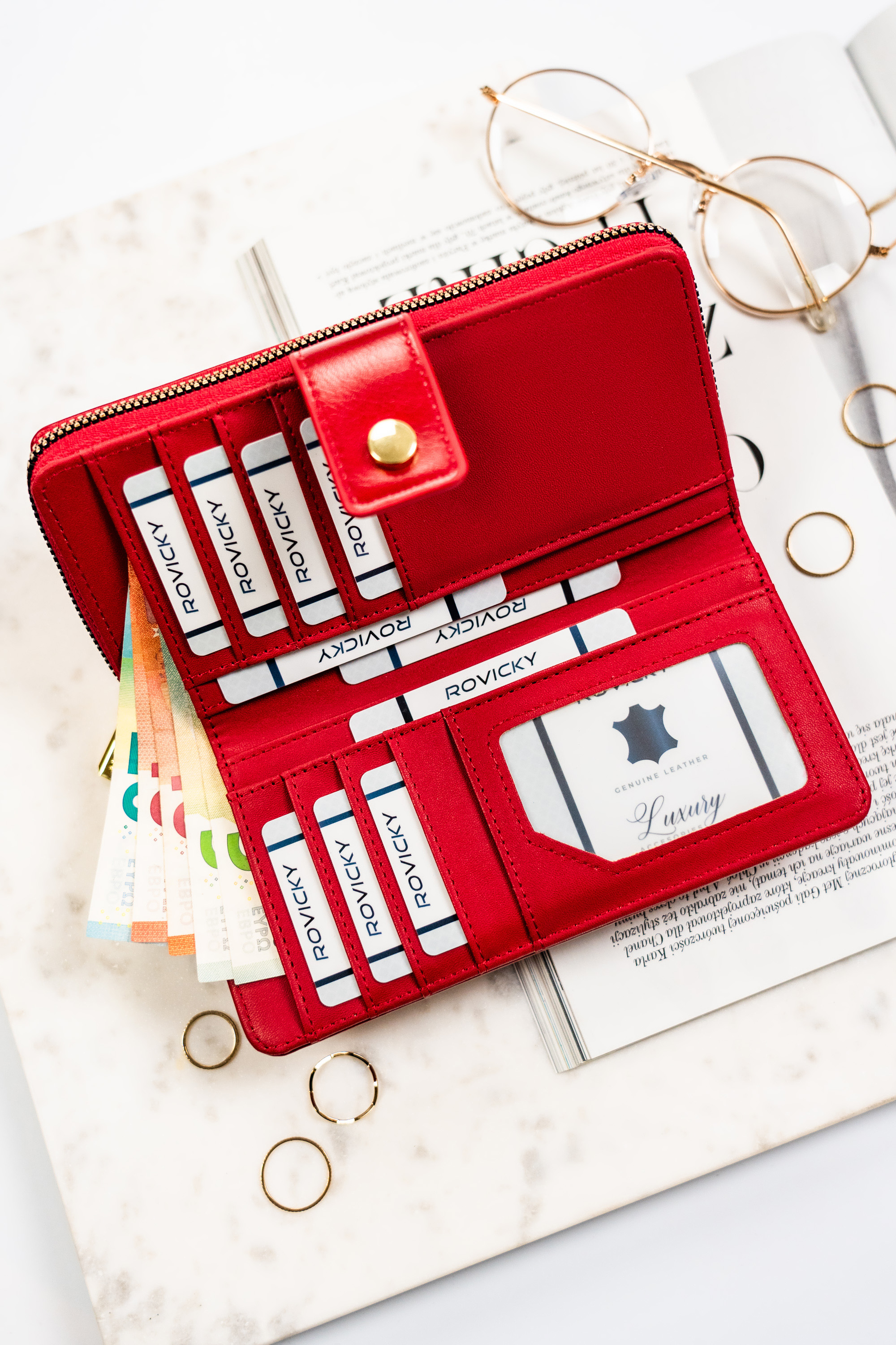 portfel damski eko r-por-01-f7-3235 red