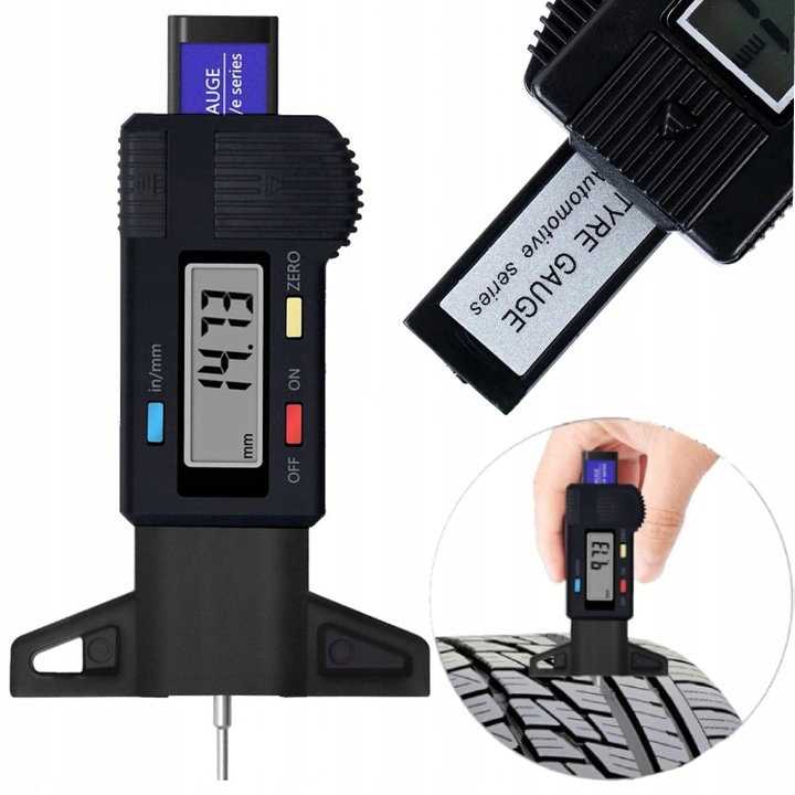 miernik bieżnika opon