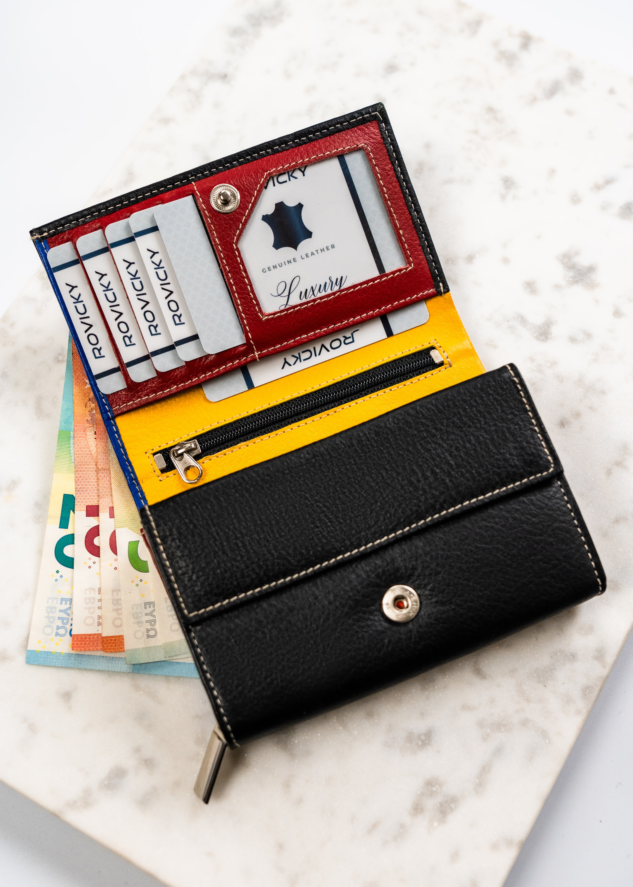 portfel damski skórzany rd-38-ndm-5573 multi black