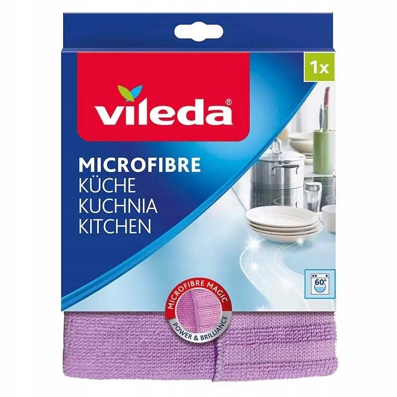 ściereczka kuchenna vileda 2 w 1 z mikrofibry 1 szt.