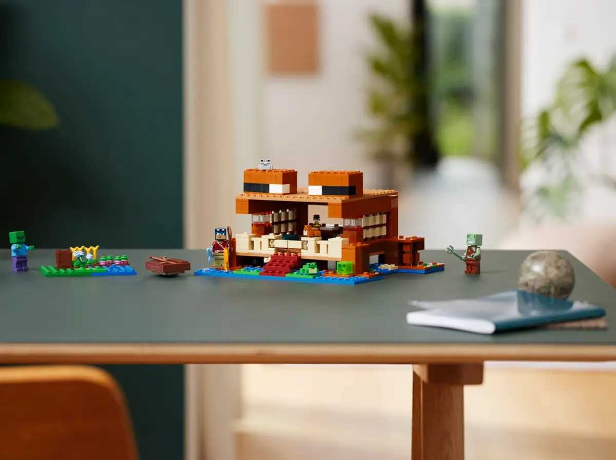21256 - lego minecraft - żabi domek