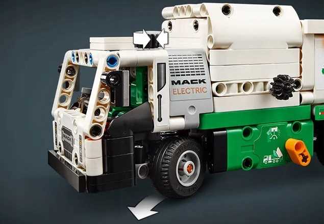42167 - lego technic - śmieciarka mack® lr electric