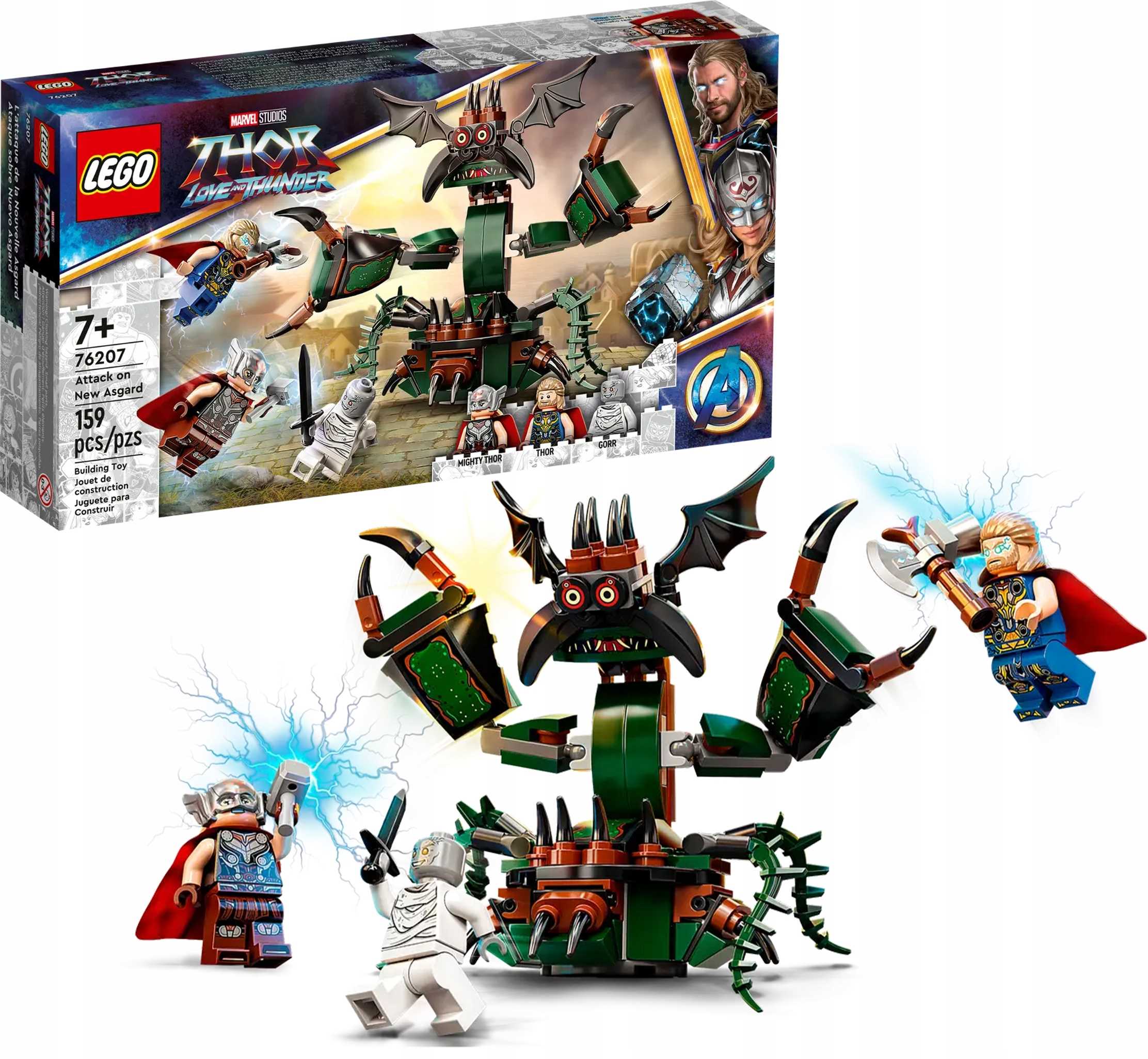 76207 - lego super heroes - atak na nowy asgard