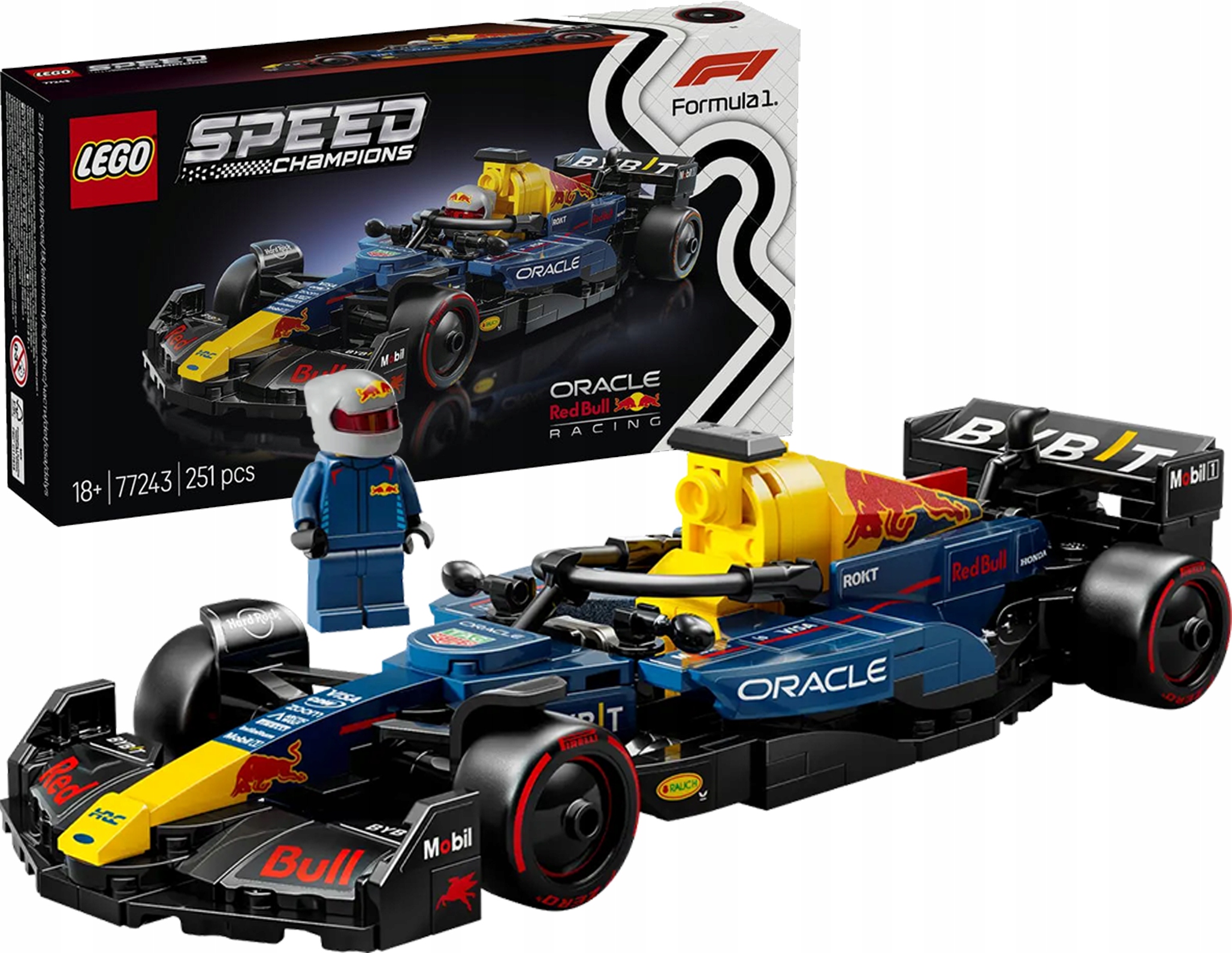 77243 - lego speed champions - bolid f1® oracle red bull racing rb20