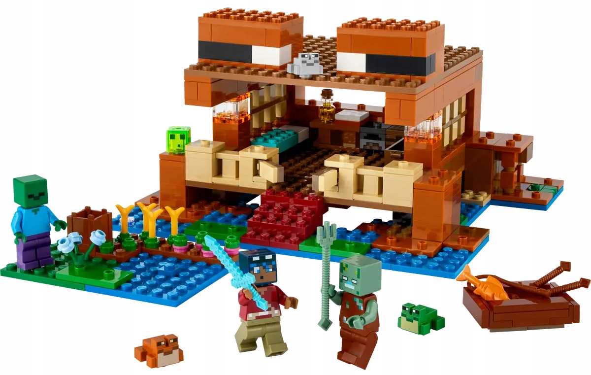 21256 - lego minecraft - żabi domek