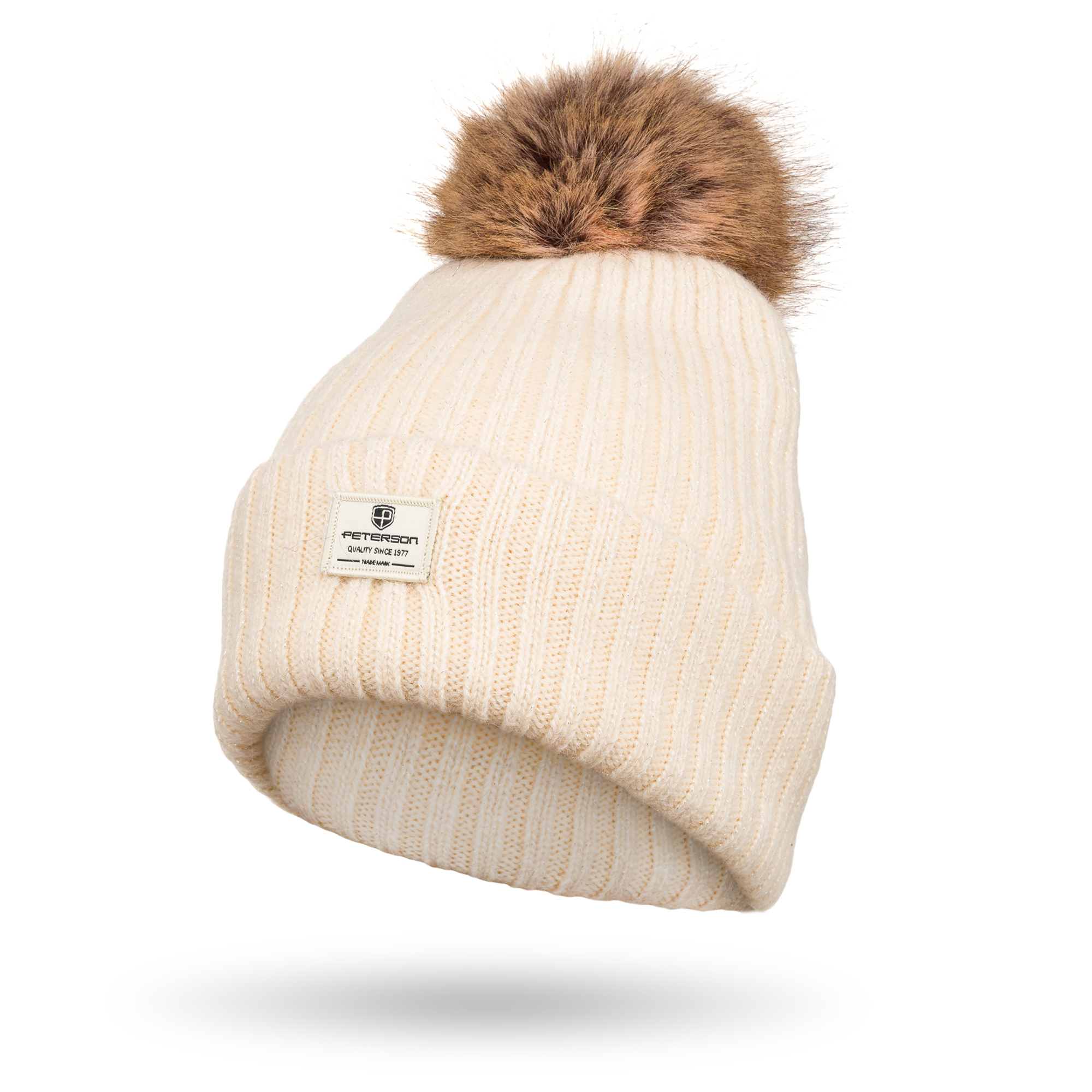 czapka ptn hat-08-7767 beige
