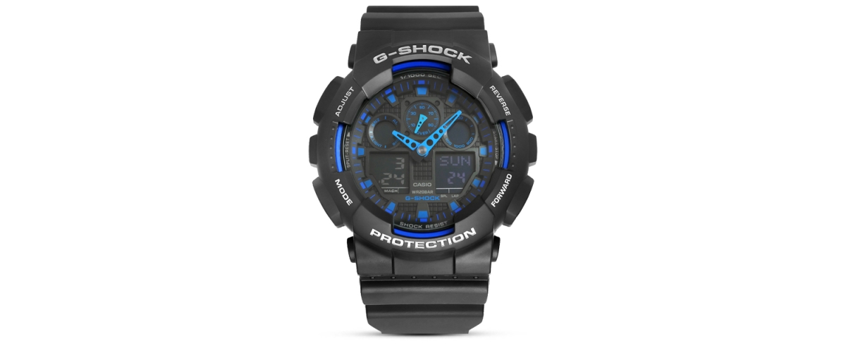 zegarek męski casio g-shock ga-100-1a2er + box