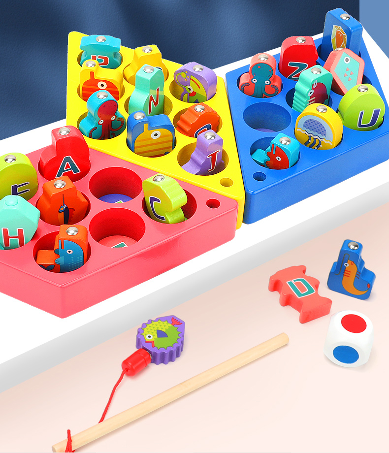 łowienie rybek gra logiczna zręcznościowa 3 osoby jhtoy-953