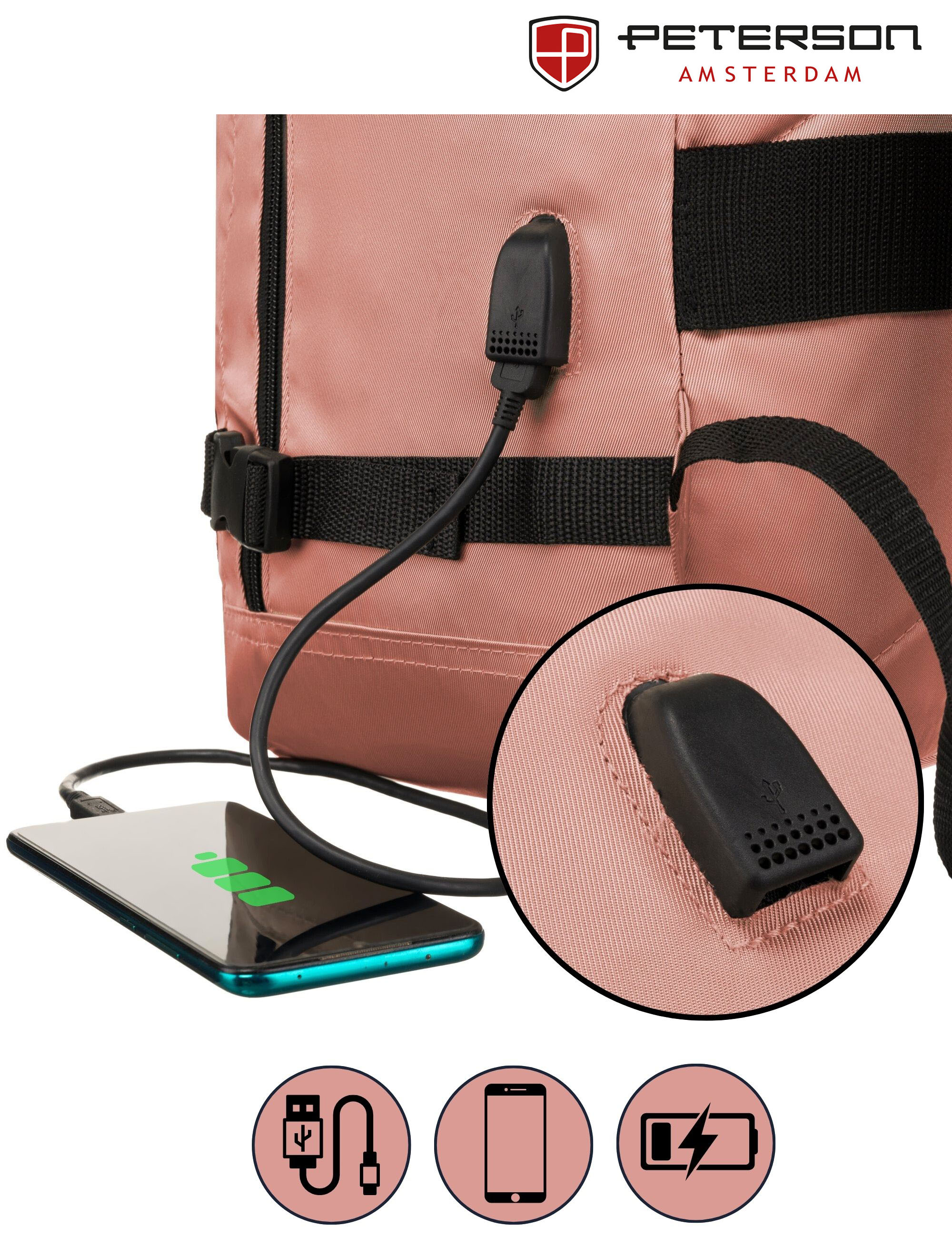 plecak ptn app-6653 pink