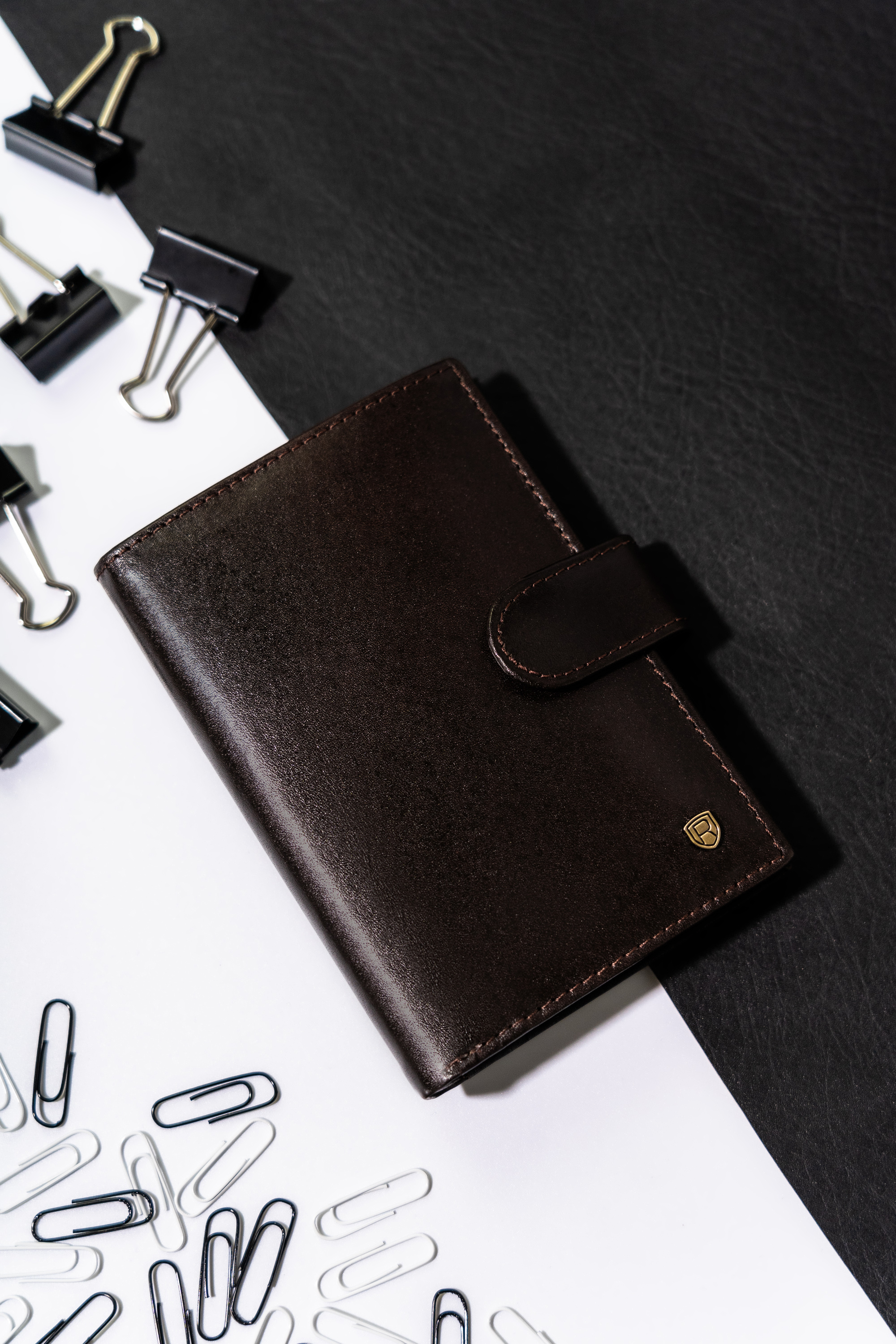 portfel męski skórzany n74l-rvt-2282 d.brown