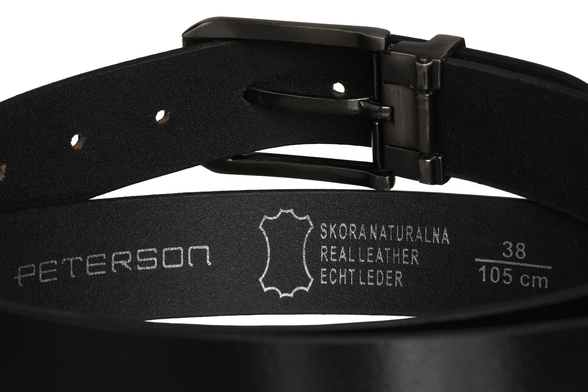 pasek męski ptn ltp-09-100-2882 black