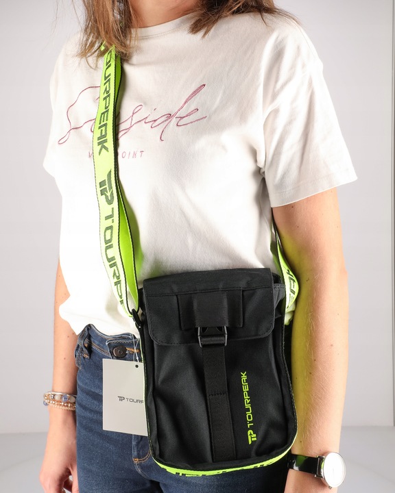 saszetka listonoszka męska damska torba na ramię pojemna solidna z paskiem