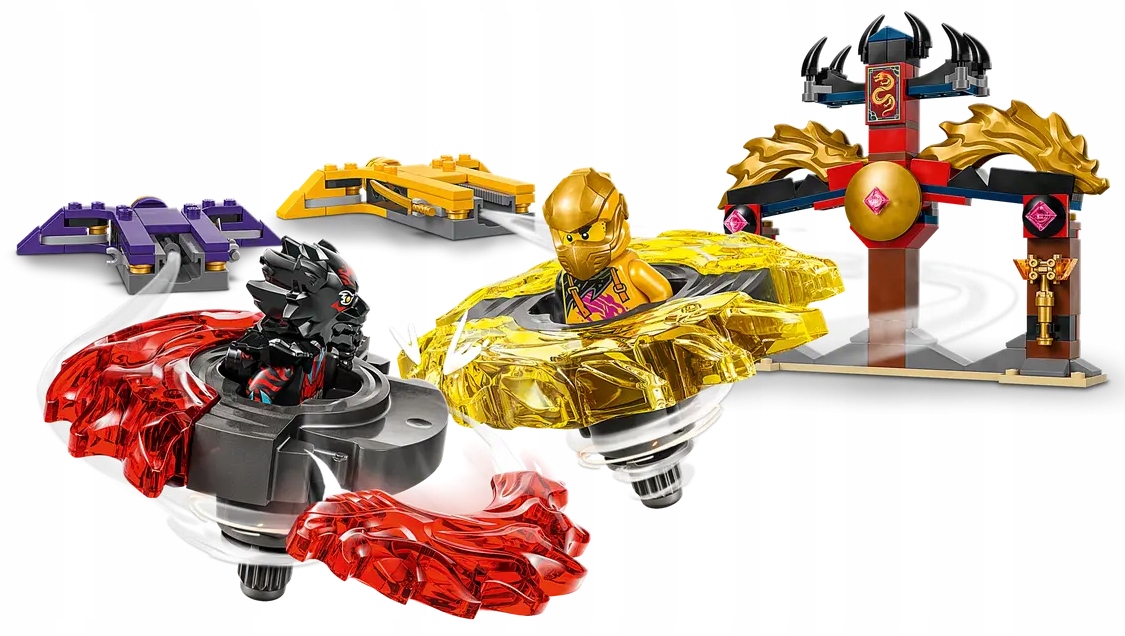 71826 - lego ninjago - smocze spinjitzu — zestaw bitewny