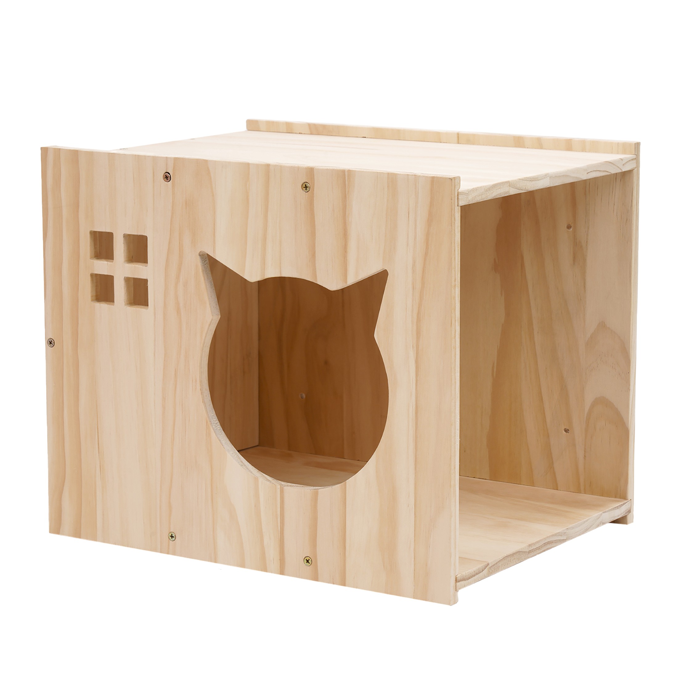 plac zabaw dla kota ścianka wspinaczkowa 11-elementów legowisko domek budka