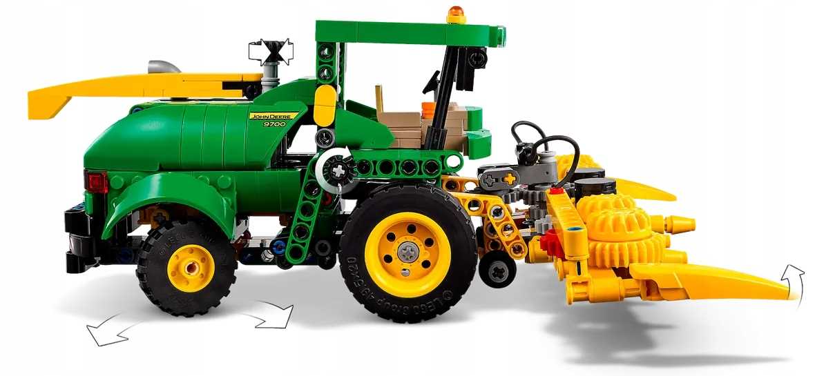 42168 - lego technic - john deere 9700 forage harvester