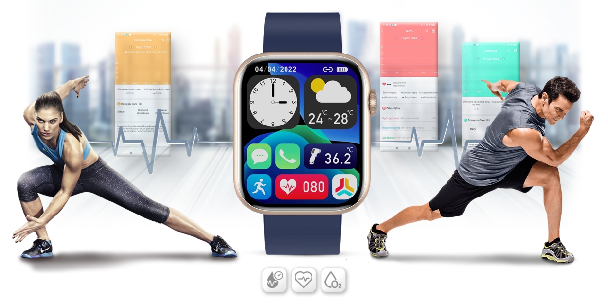 smartwatch damski gravity gt3-4