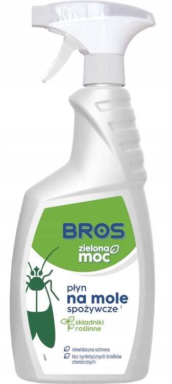 bros - zielona moc płyn na mole spożywcze 500ml