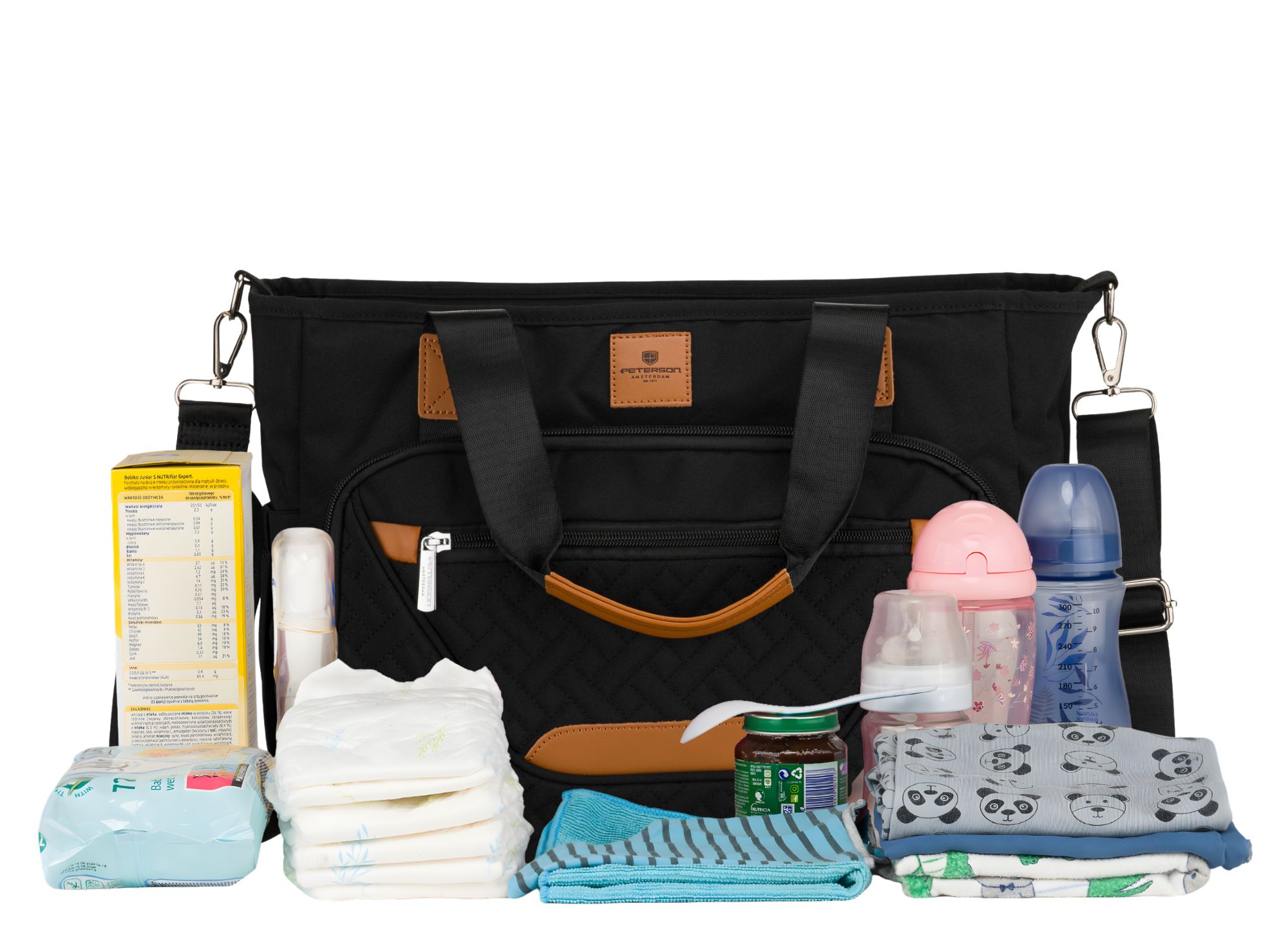 torba na wózek ptn mb4-2844 black