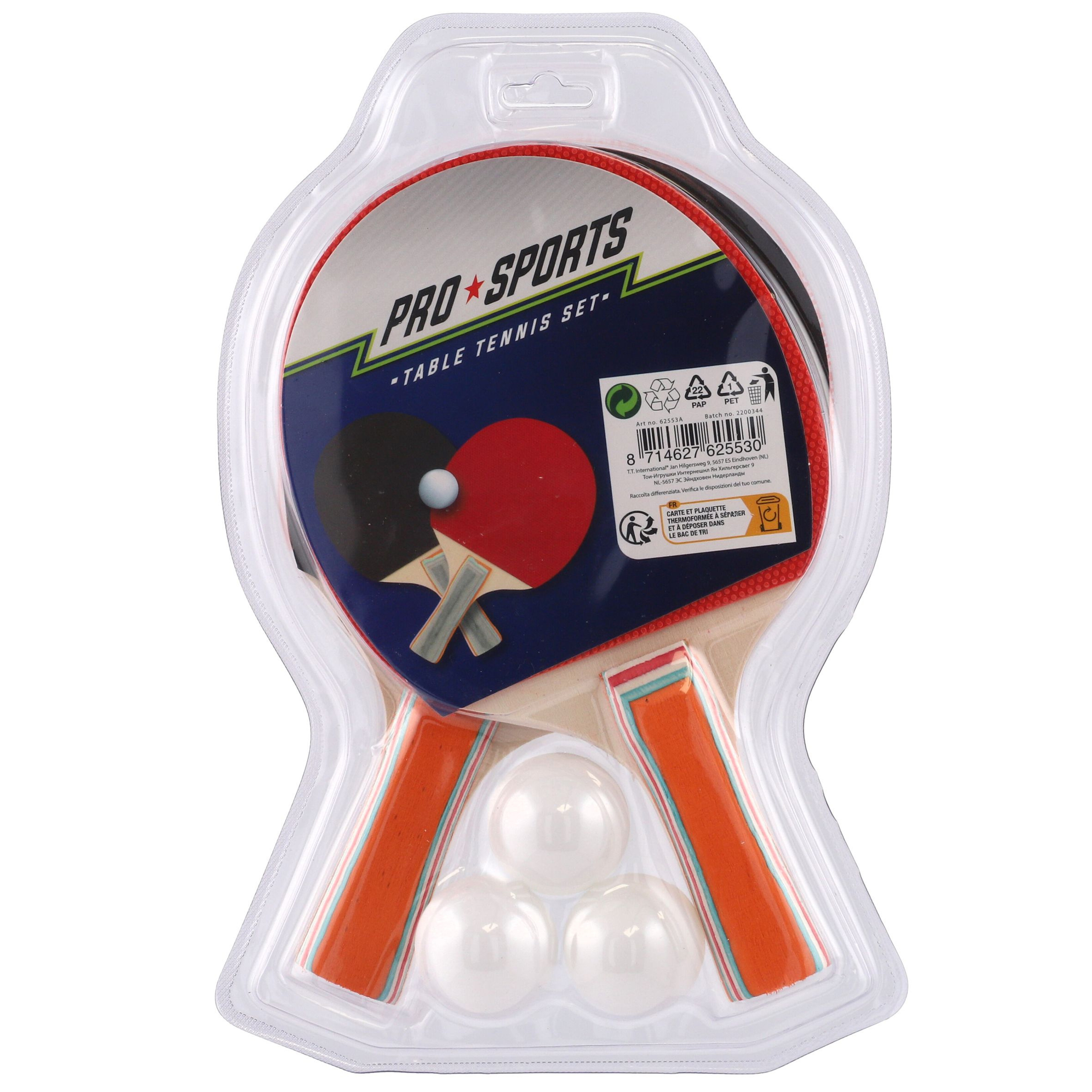 rakietki paletki do ping-ponga z piłeczkami