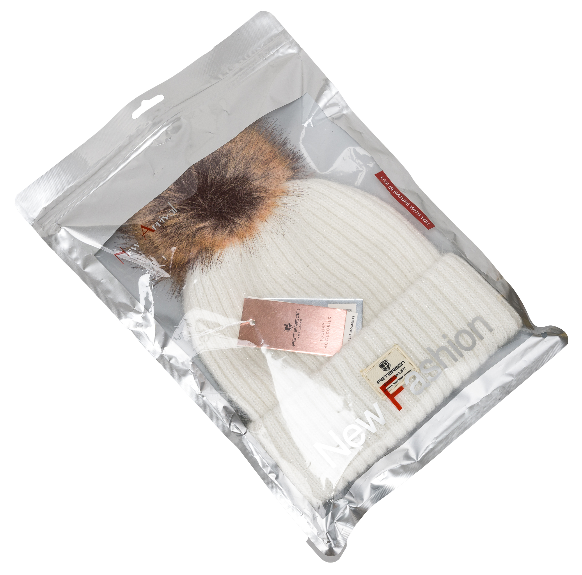 czapka ptn hat-08-7743 white