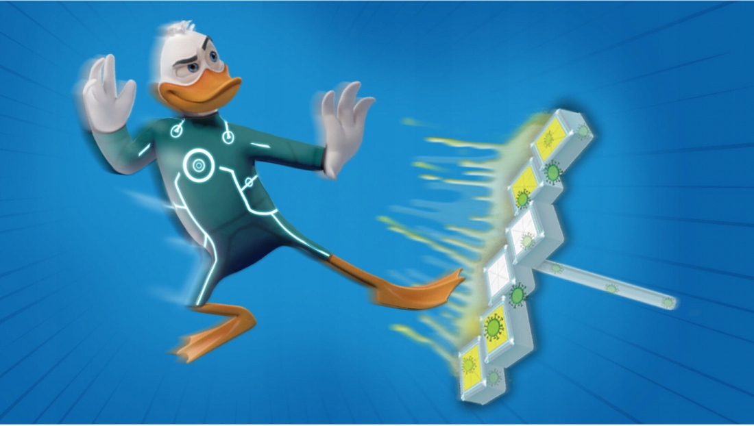 duck fresh discs mango verse - żelowy krążek do toalety 36ml + aplikator