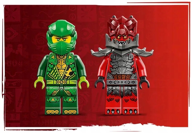 71828 - lego ninjago - samochód wyścigowy lloyda z napędem typu pull-back