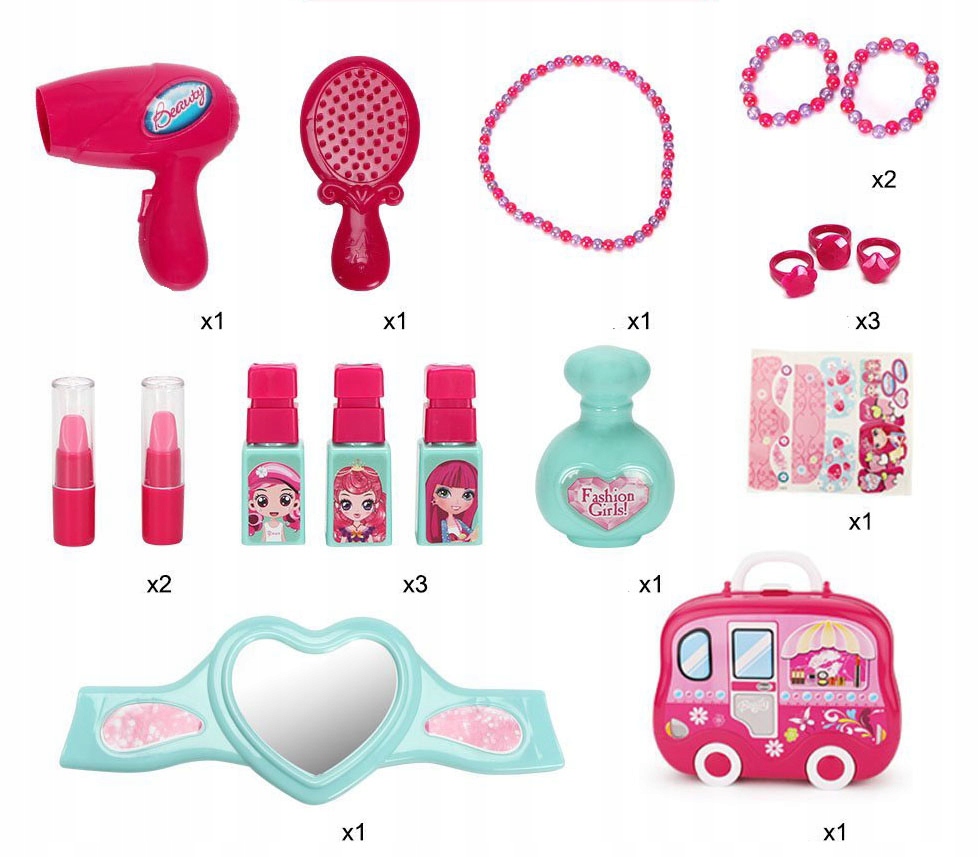 mała toaletka w walizce  008-917a