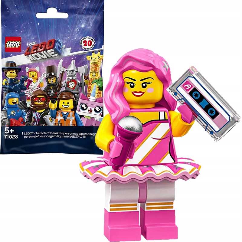 71023 - lego minifigures - cukierkowa raperka - the lego movie 2