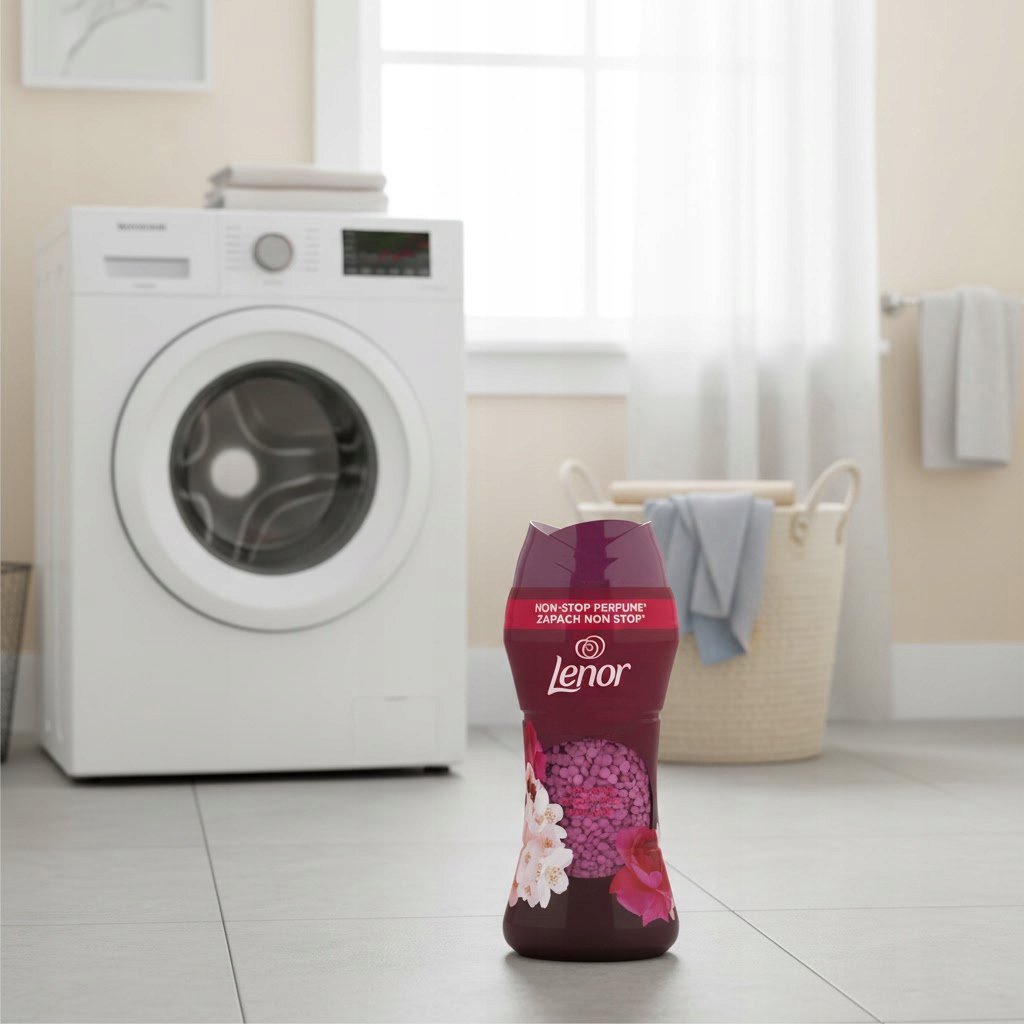 lenor perełki zapachowe do prania 195g rubinowy jaśmin/ruby jasmine