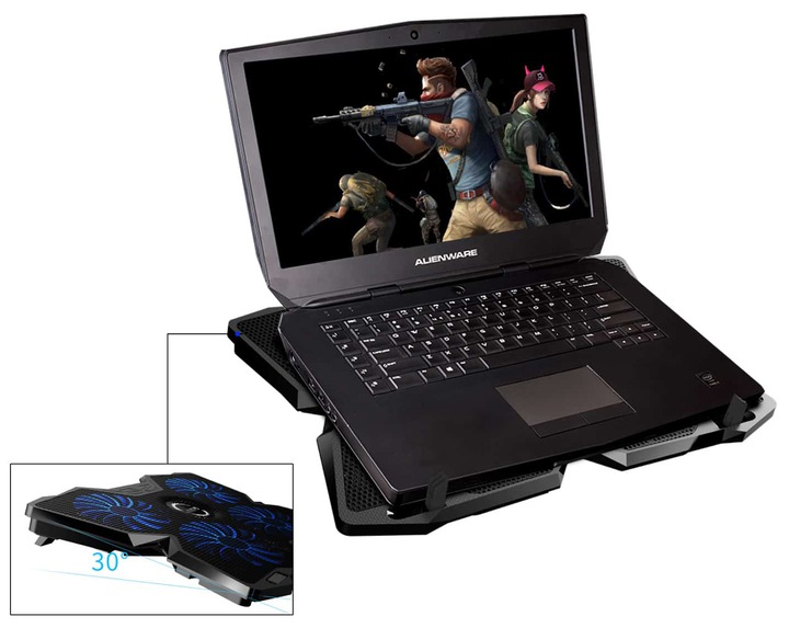 podstawka chłodząca pod laptopa 4 wentylatory