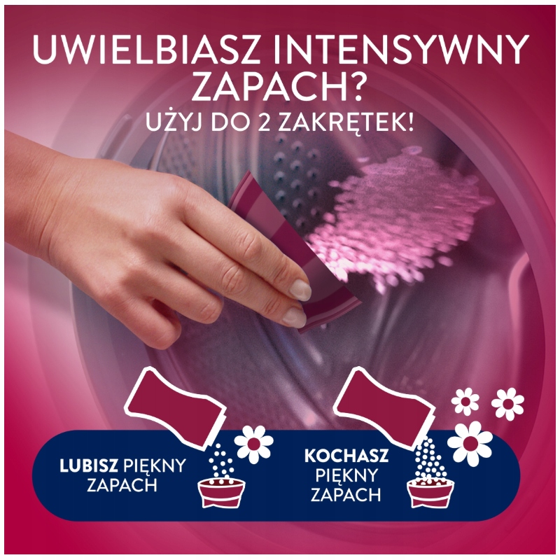 lenor perełki zapachowe do prania 195g rubinowy jaśmin/ruby jasmine